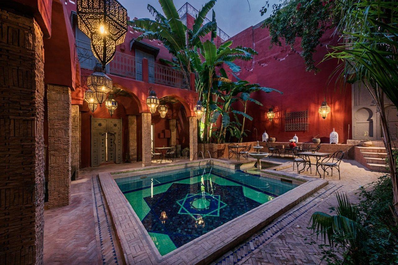 Les Jardins D Henia Riad And Hammam Marrakesh Exterior foto